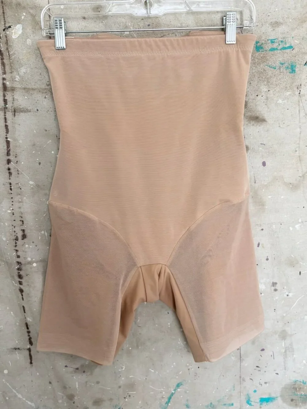 HoneyLove SuperPower Short All Over Sand Targeted Shapewear